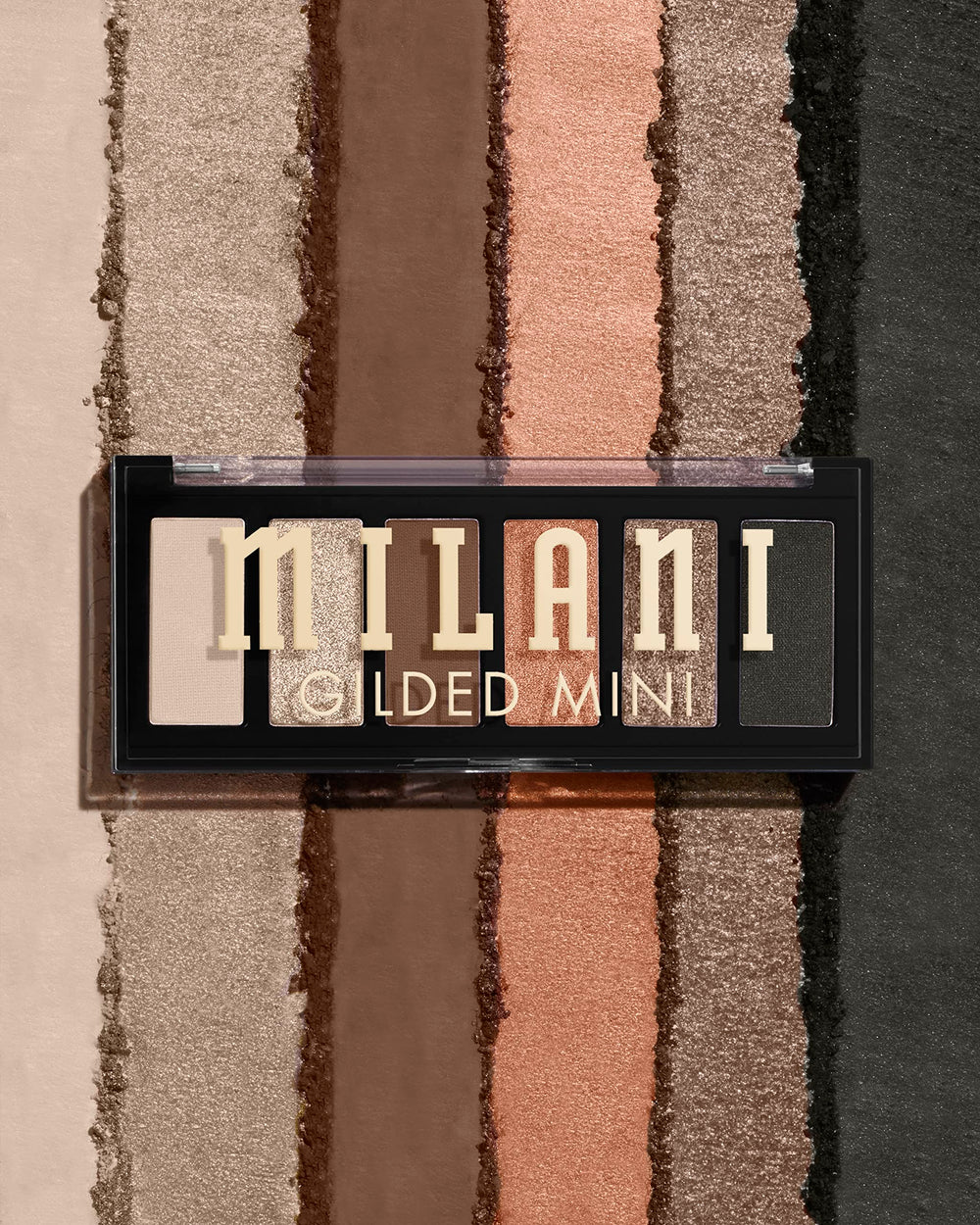 Milani Gilded Mini aplicación suave para difuminar sombras con facilidad.
