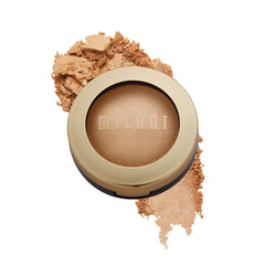 Milani iluminador horneado Champagne D'Oro en empaque elegante para brillo suave