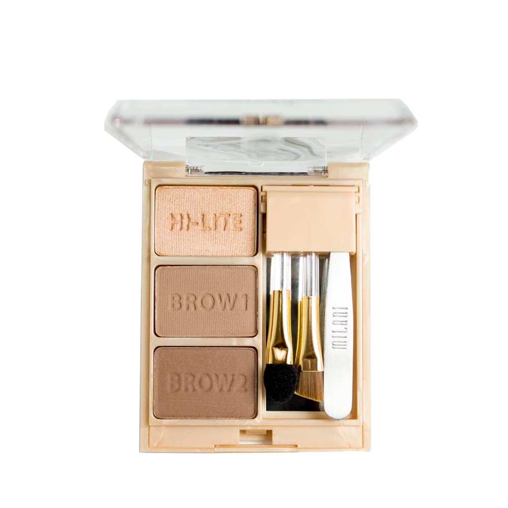 Milani Kit fijación de cejas ligero realza el arco-cejas para un acabado natural.