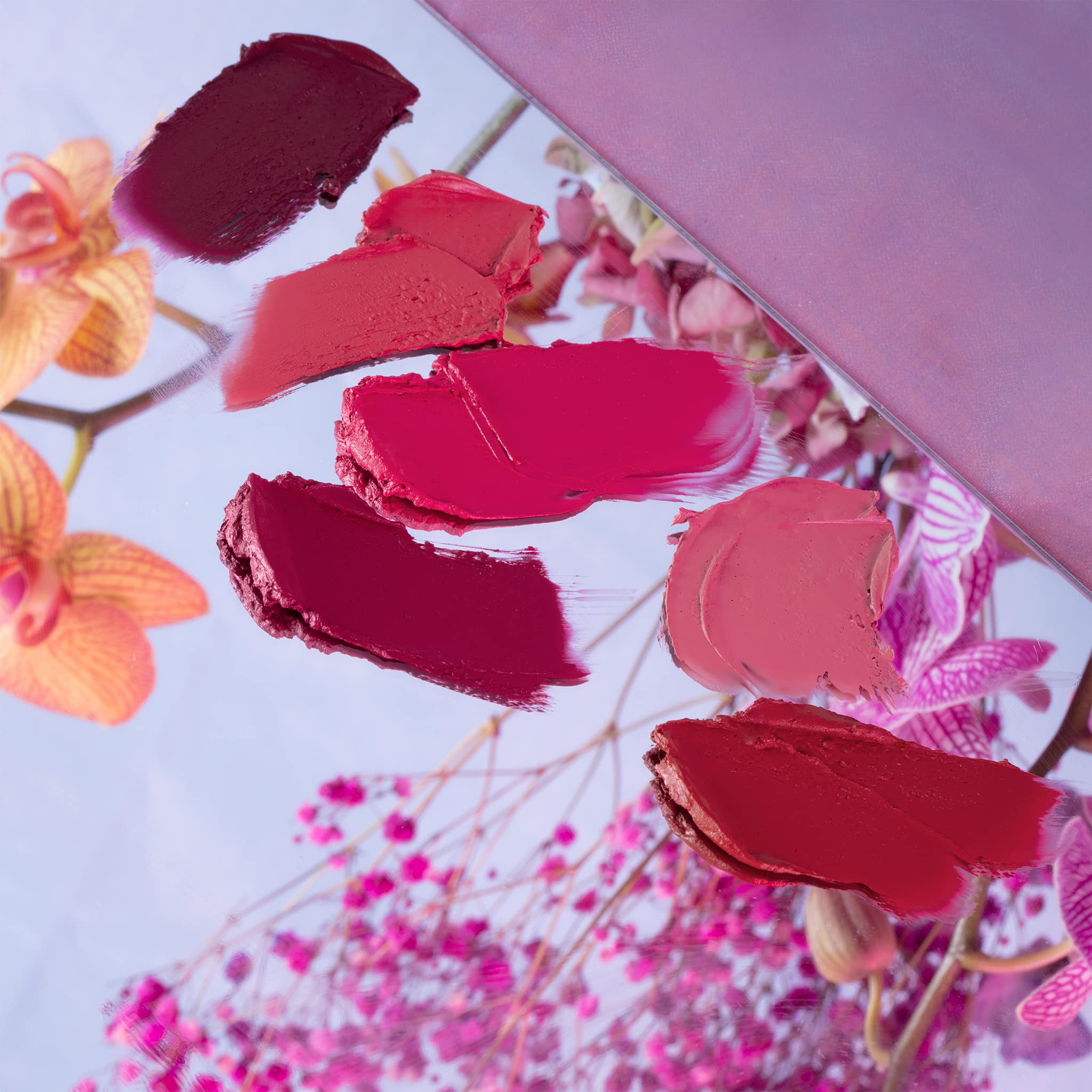Milani labial Fetish Mate Poppy apariencia diaria para uso cotidiano.