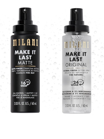 Milani Make It Last Original Prebase Natural botella lista para un acabado duradero