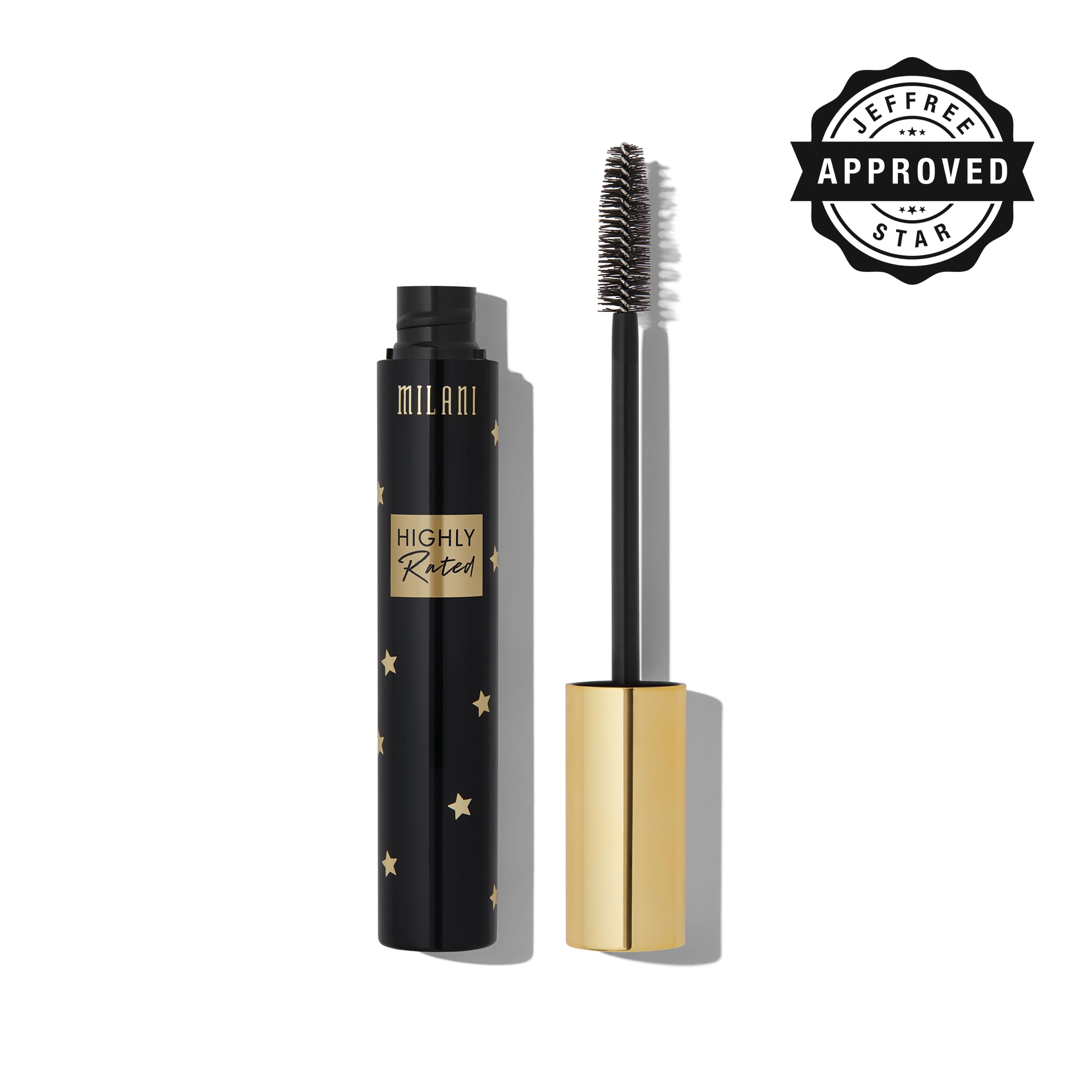 Milani Mascara con cepillo Elite da curva instantánea y definición.