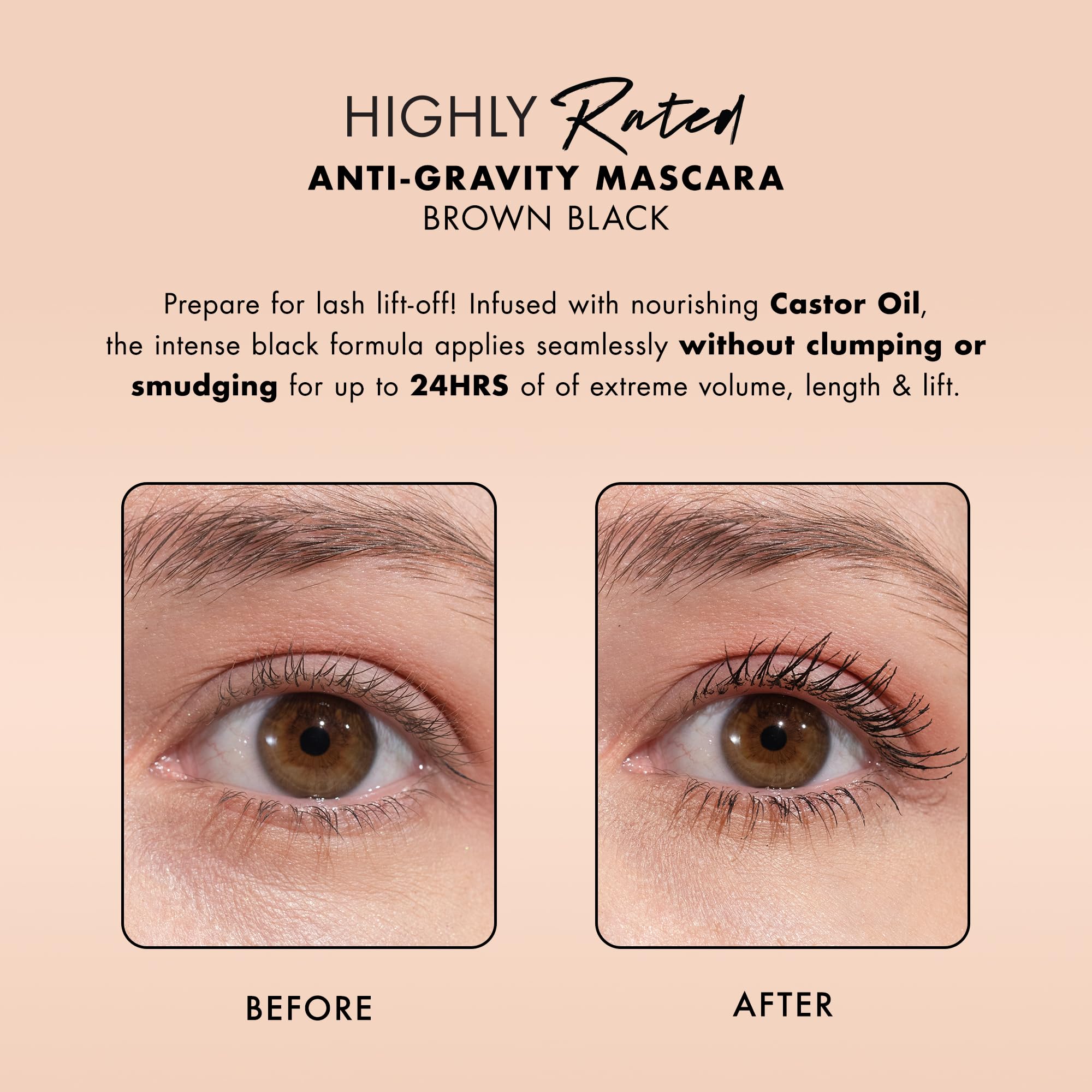 Milani Mascara sin grumos para acabado suave