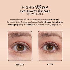 Milani Mascara sin grumos para acabado suave