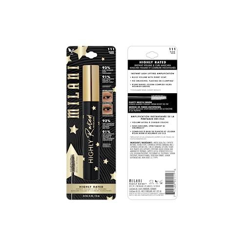 Milani Mascara aporta volumen y definición visibles al instante.