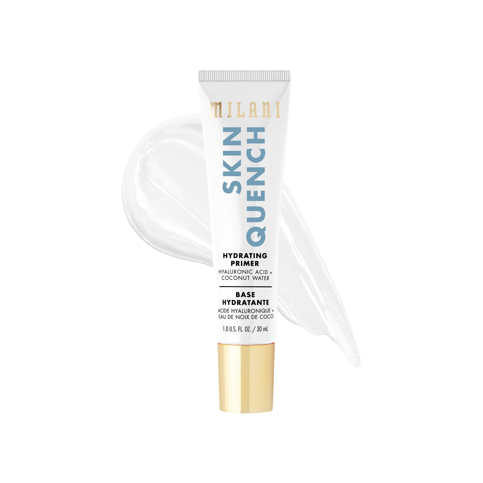 Milani primer hidratante con difuminación suave para un acabado sedoso.