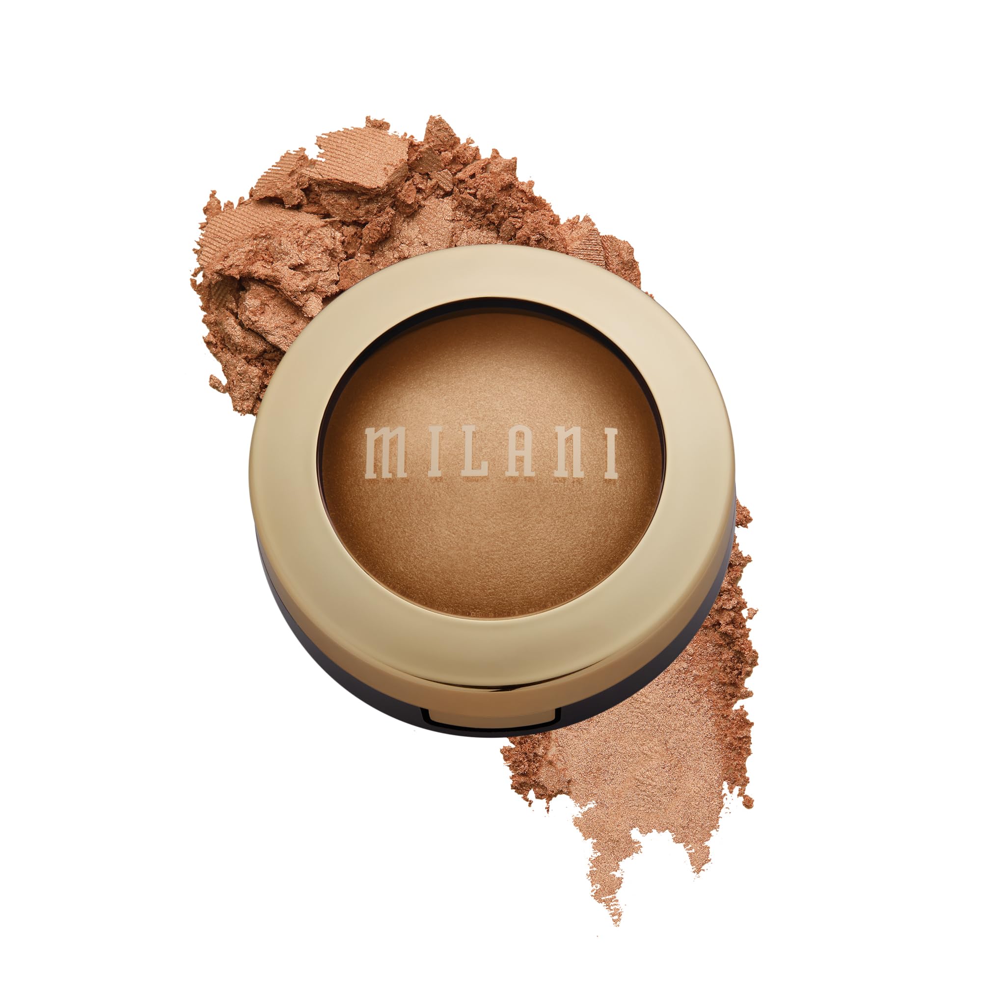 Milani Bronce Splendore resaltador italiano cocido para un brillo dorado suave