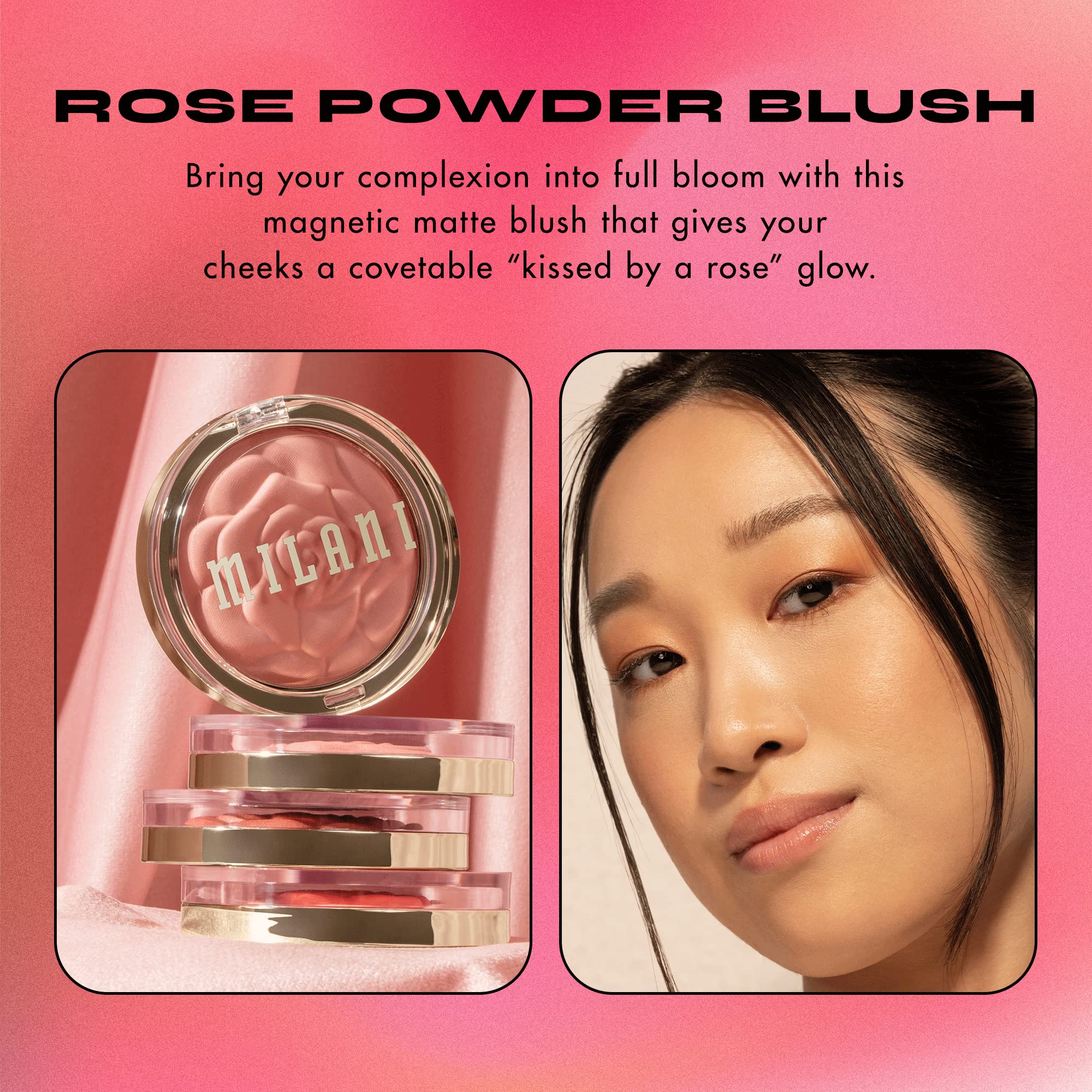 Milani Rose Blush convient à tous les types de peau avec douceur.