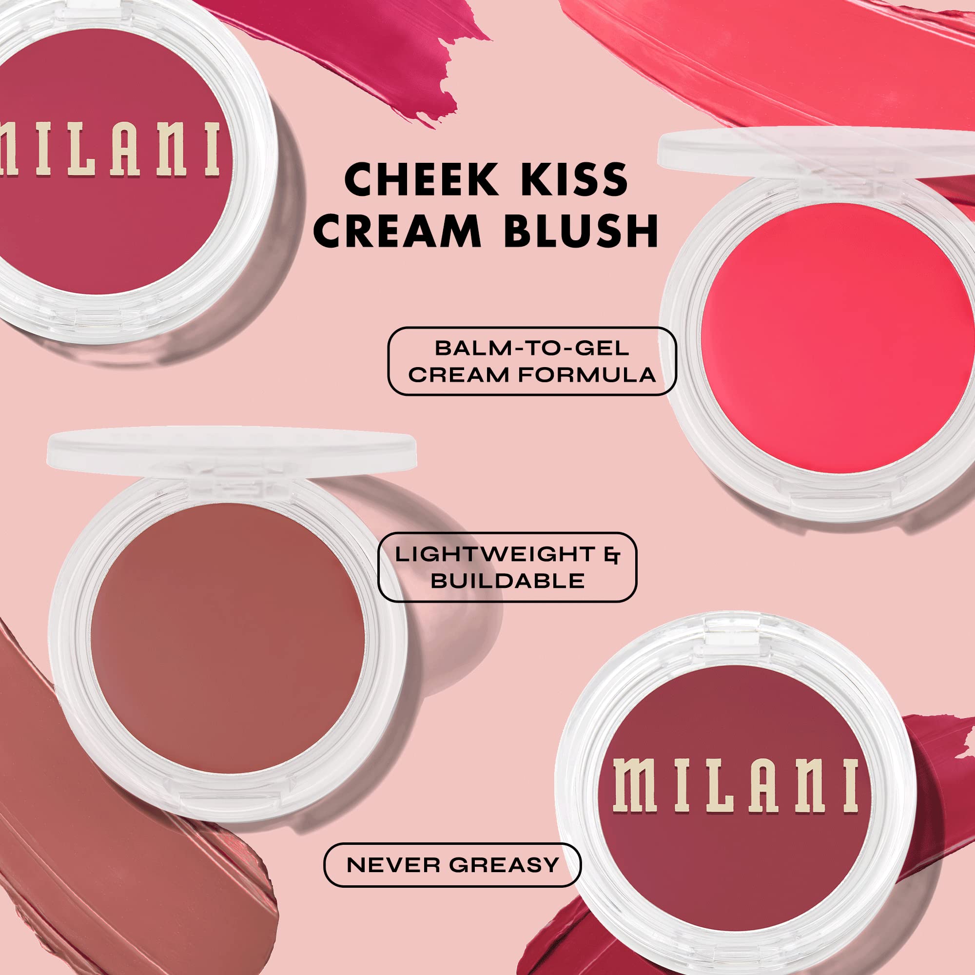 Milani Brillo Natural en la piel para un look fresco.