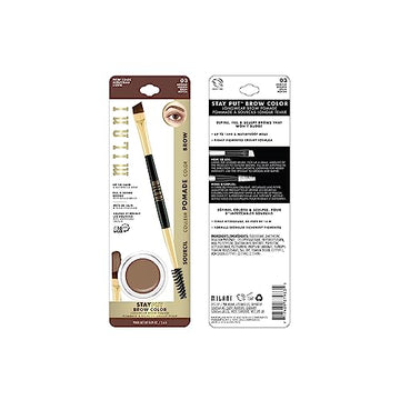 Milani Stay Put Brow Color aplicador de precisión para cejas definidas