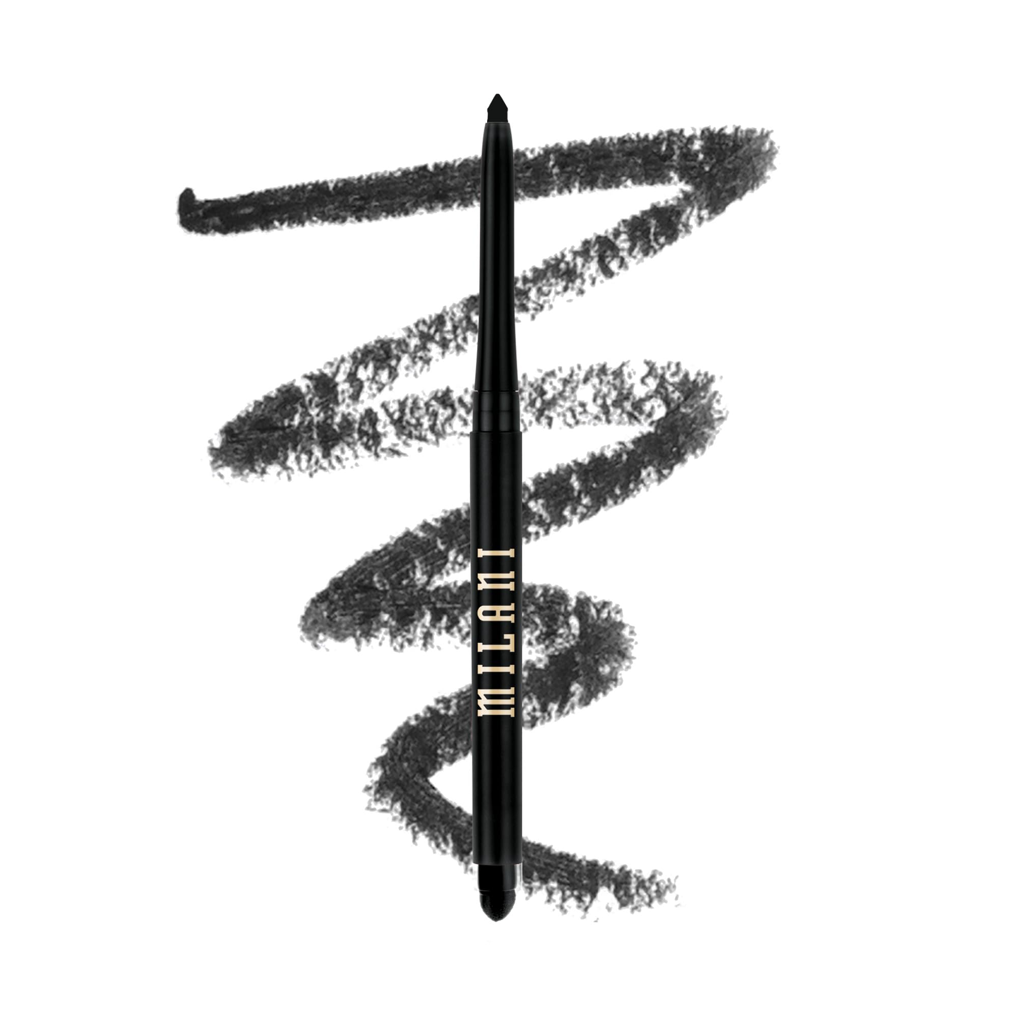 Milani Stay Put Eyeliner After Dark ofrece aplicación suave y delineado duradero.