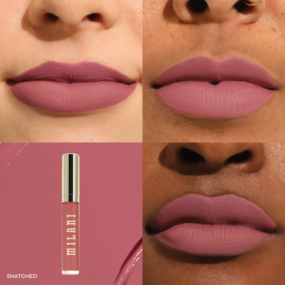 Milani Stay Put Labial, duración de hasta 12 horas para look duradero.