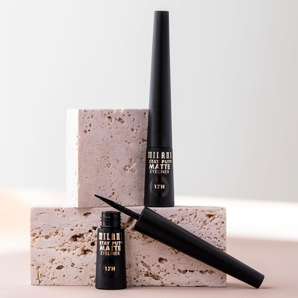Milani Stay Put vegano y libre de crueldad para maquillaje ético.