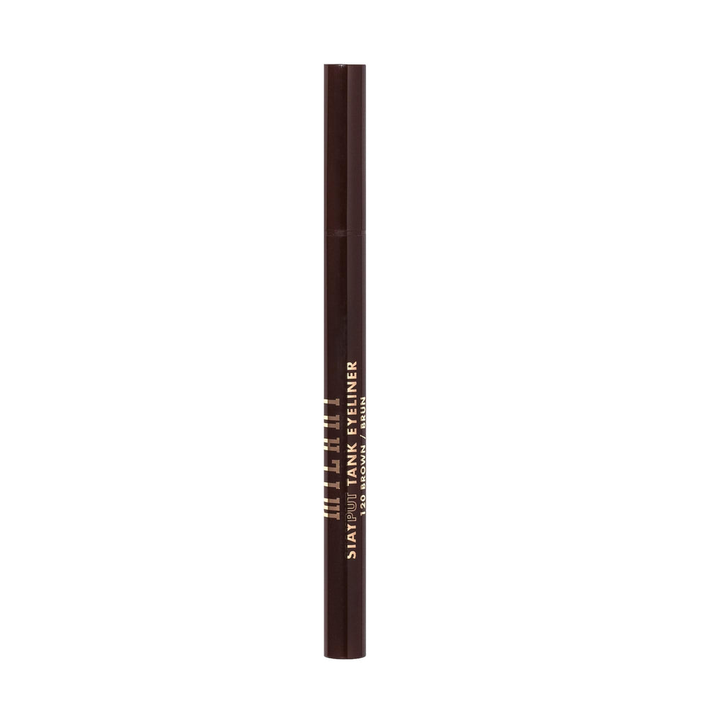 Milani The Tank eyeliner cruelty-free logo emphasizes ethical beauty.