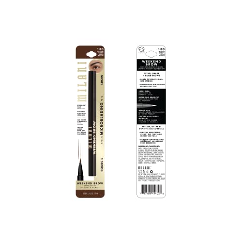 Milani Tint de Cejas Fin de Semana textura cremosa para cobertura uniforme.