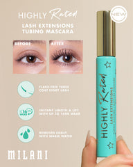 Milani Tubing Mascara nutre con manteca de karité y aceite de ricino