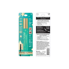 Milani Tubing Mascara muestra tecnologia de tubos para pestañas definidas y levantadas