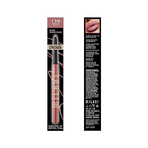 Milani Understatement delineador labial en 12 tonos para ampliar opciones de estilo.