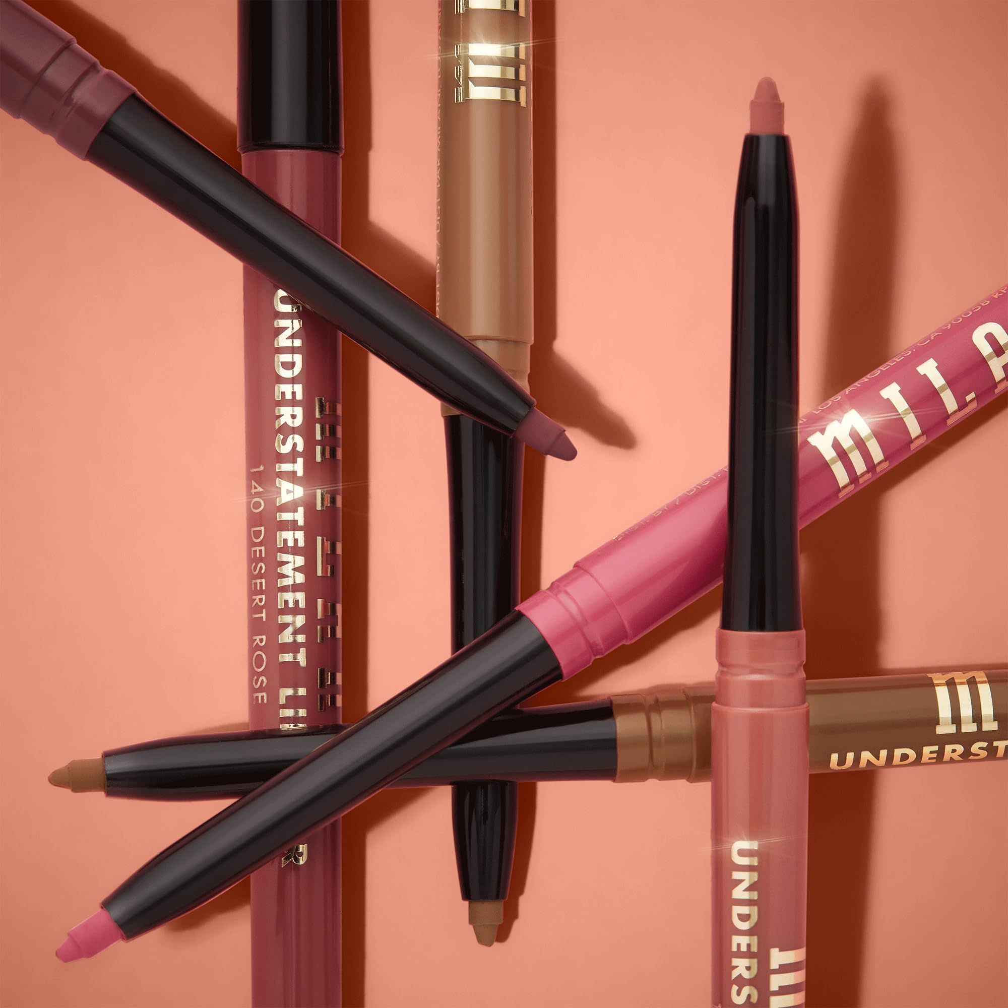 Milani Understatement Lipliner ofrece 12 tonos para combinar con cualquier look.