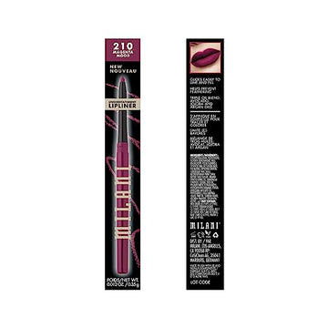 Textura cremosa de Milani Understatement Lipliner facilita un deslizamiento suave.