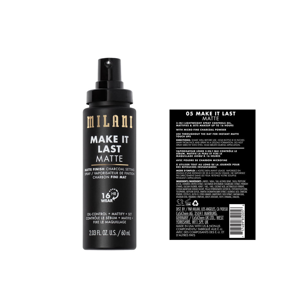 Milani uso como primer y fijador para un look duradero