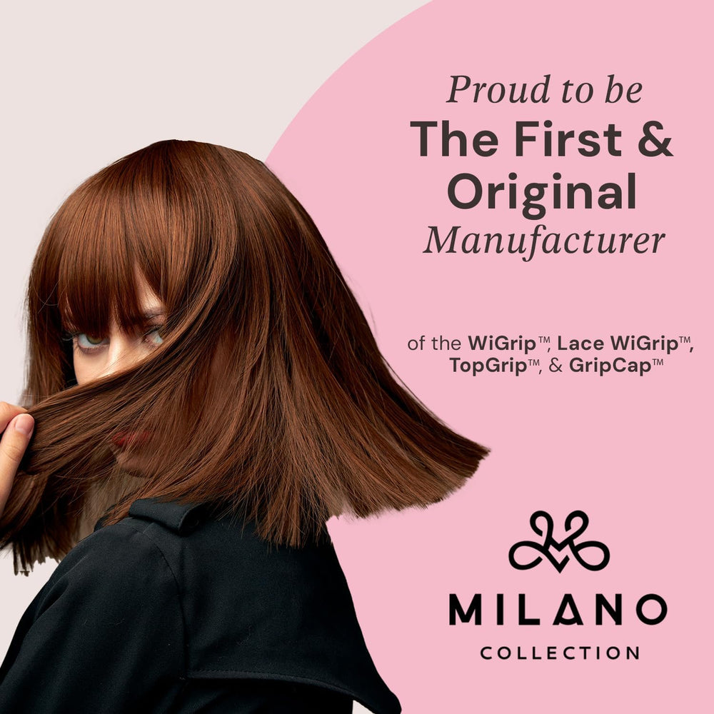 Diseño ultrafino MILANO COLLECTION Wigrip evita marcas y facilita un acabado natural.