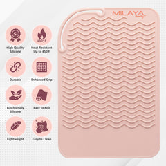Milaya Beauty protector de superficie para herramientas de peinado caliente