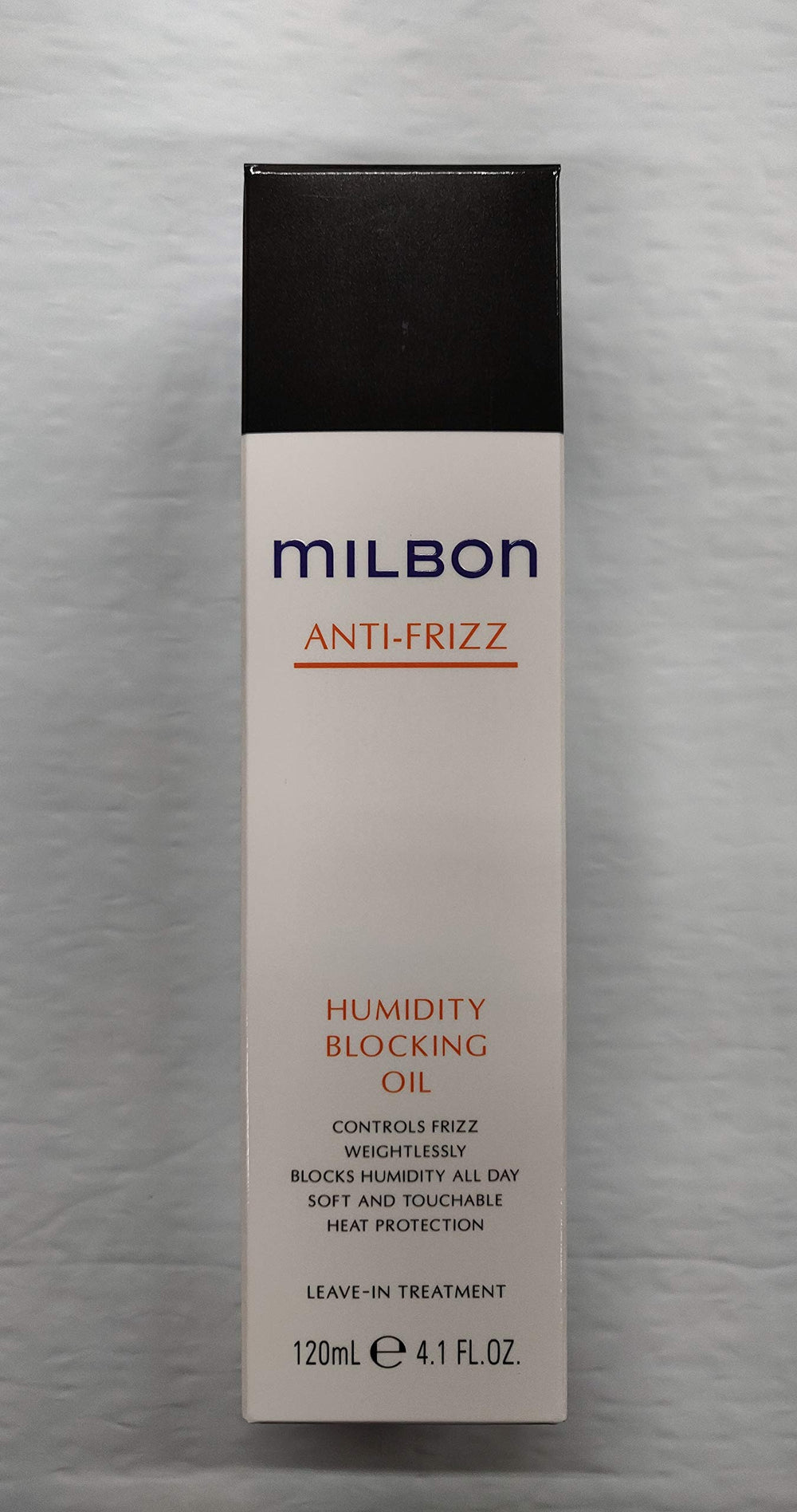 Milbon Anti-Frizz: botella de aceite que bloquea la humedad y define rizos