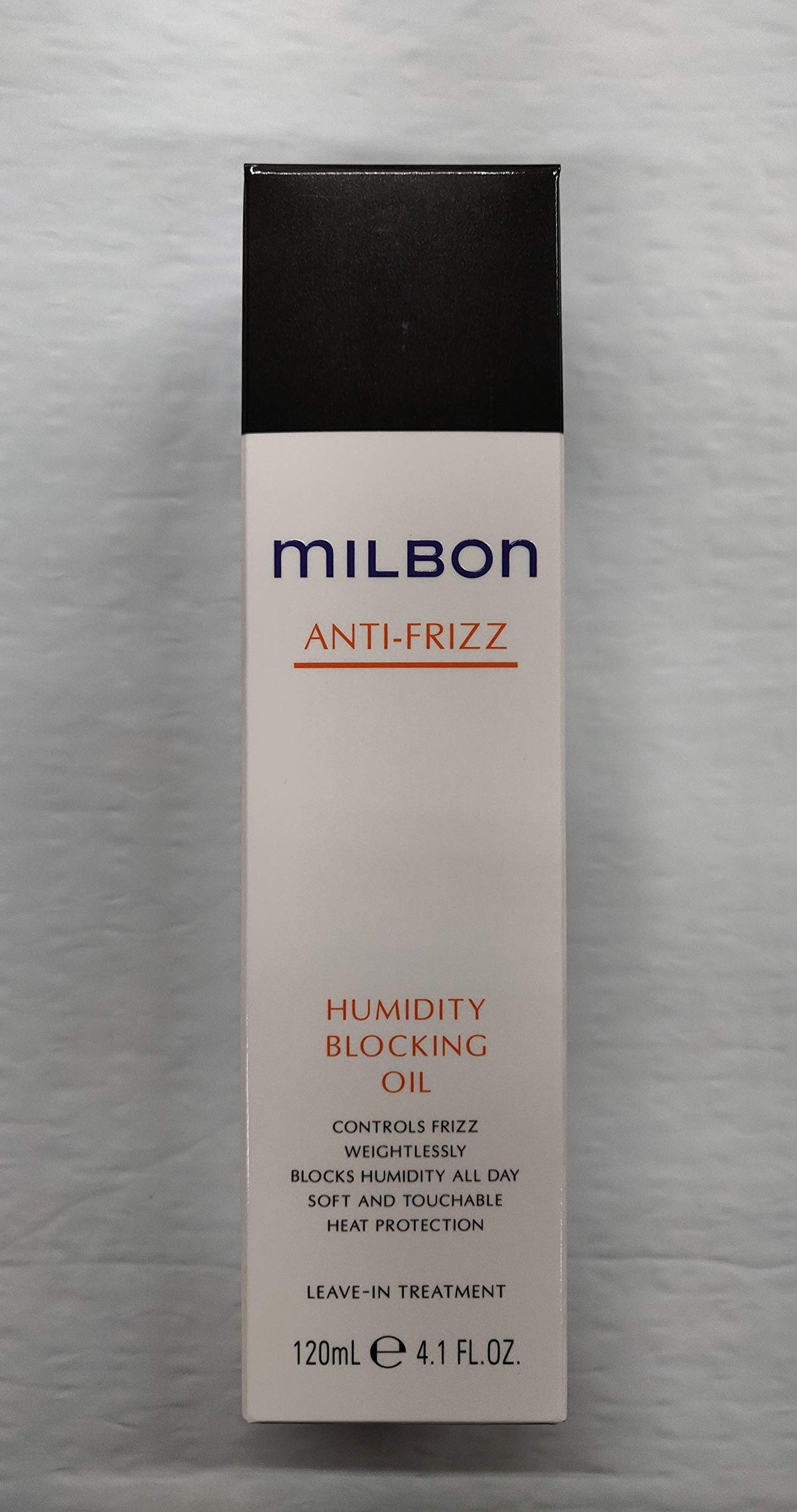 Milbon Anti-Frizz: botella de aceite que bloquea la humedad y define rizos