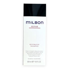 Milbon Reparación Champú, botella grande, limpieza suave para cabello dañado