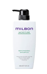 Milbon Shampoing Hydratant Rééquilibrant – bouteille 500 ml, hydratation en profondeur pour cheveux soyeux