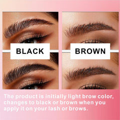 MILKLEAR crema coloración tono negro-marrón para aspecto natural.