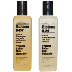 Biotene H-24 champú de Mill Creek en botella para limpieza suave y frescura diaria.