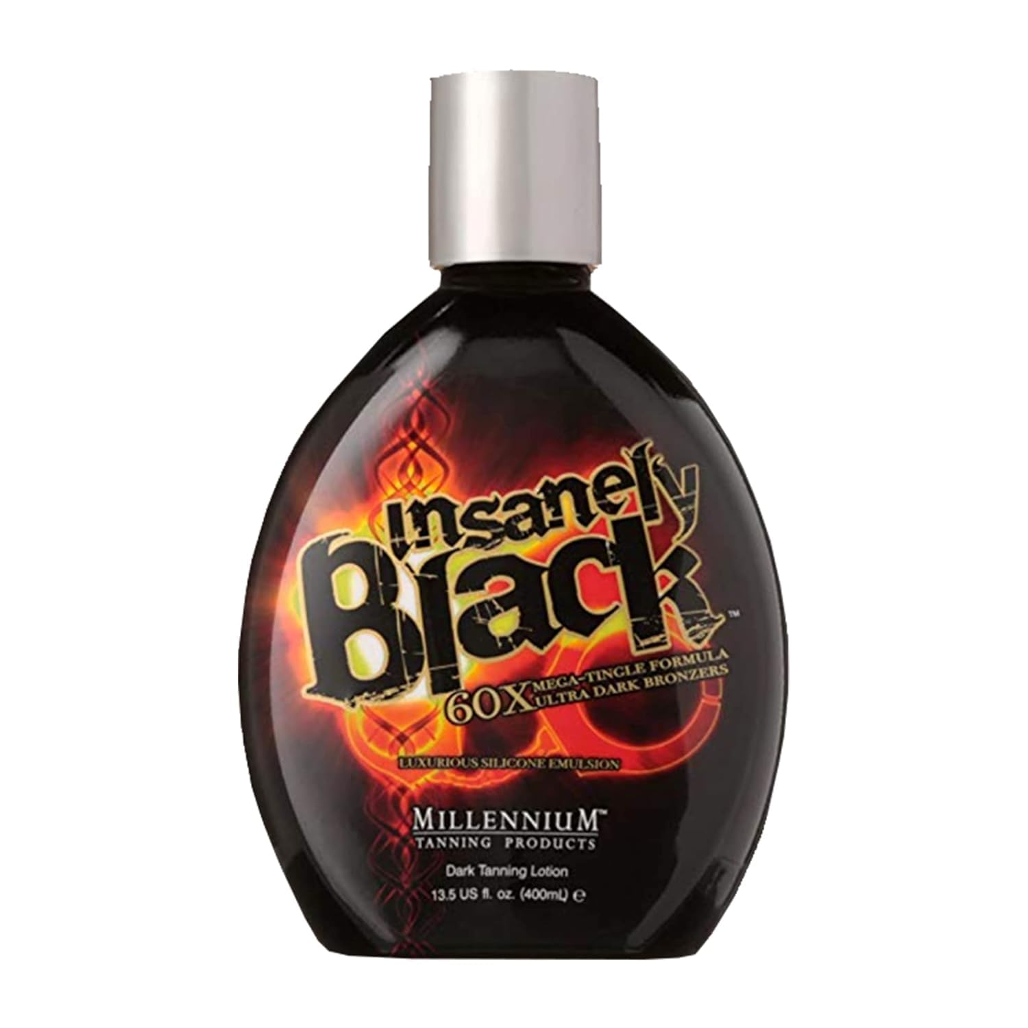Insanely Black 60x crema bronceadora para un bronceado profundo y uniforme.