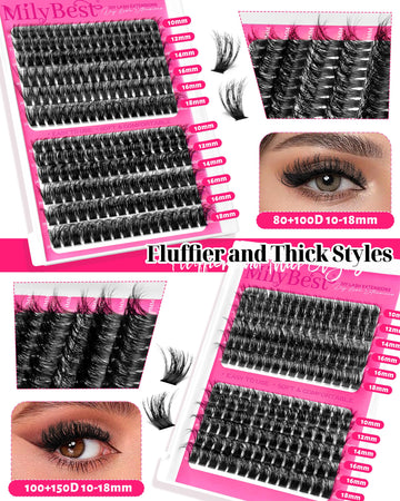 Desmaquillante para pestañas MilyBest 5 ml, limpieza suave