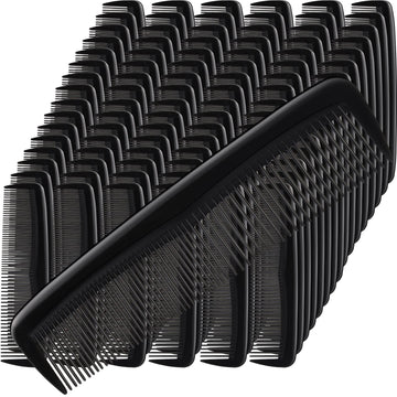 Peine Mimorou negro de bolsillo, 150 piezas, para uso diario y viaje.