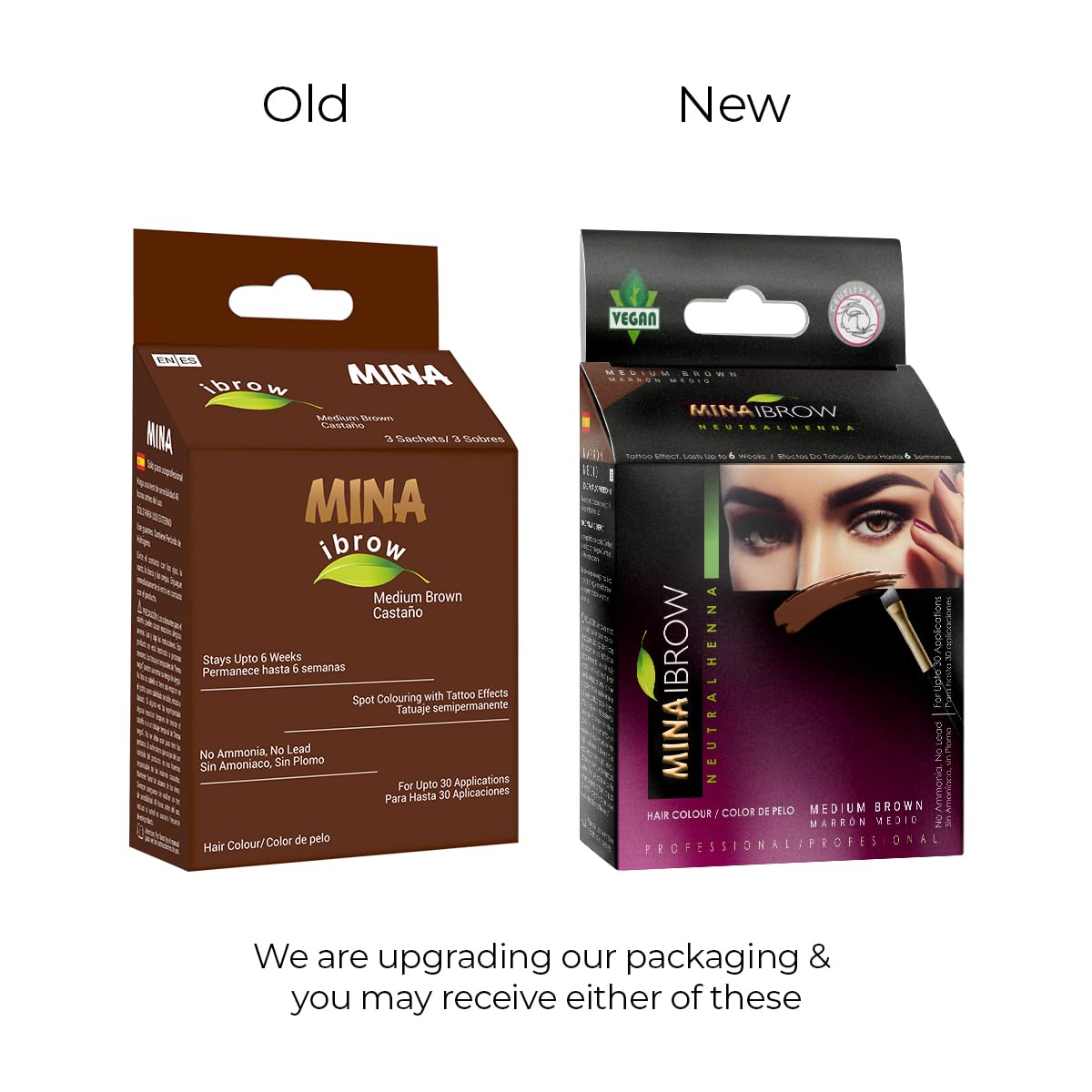 Aplicador-pincel de MinaiBrow facilita coloración rápida y precisa