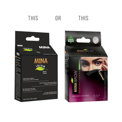 MinaiBrow ingredientes vegetales: cassia obovata y aloe para cuidado suave.
