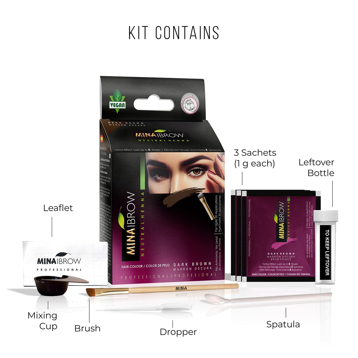 Acabado natural en cejas con MinaiBrow