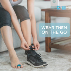 Mind Bodhi en rosa, talla adaptable para usar con zapatos o descalzo.