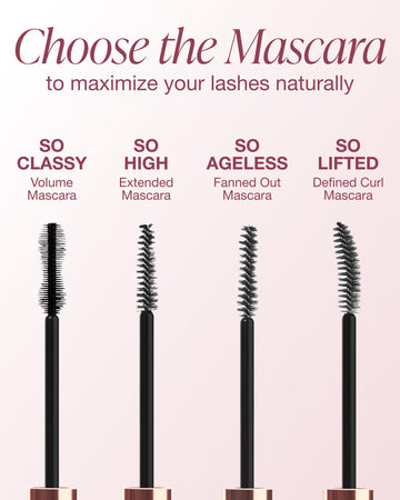 Mineral Fusion Mascara con arcilla kaolín para mayor durabilidad.