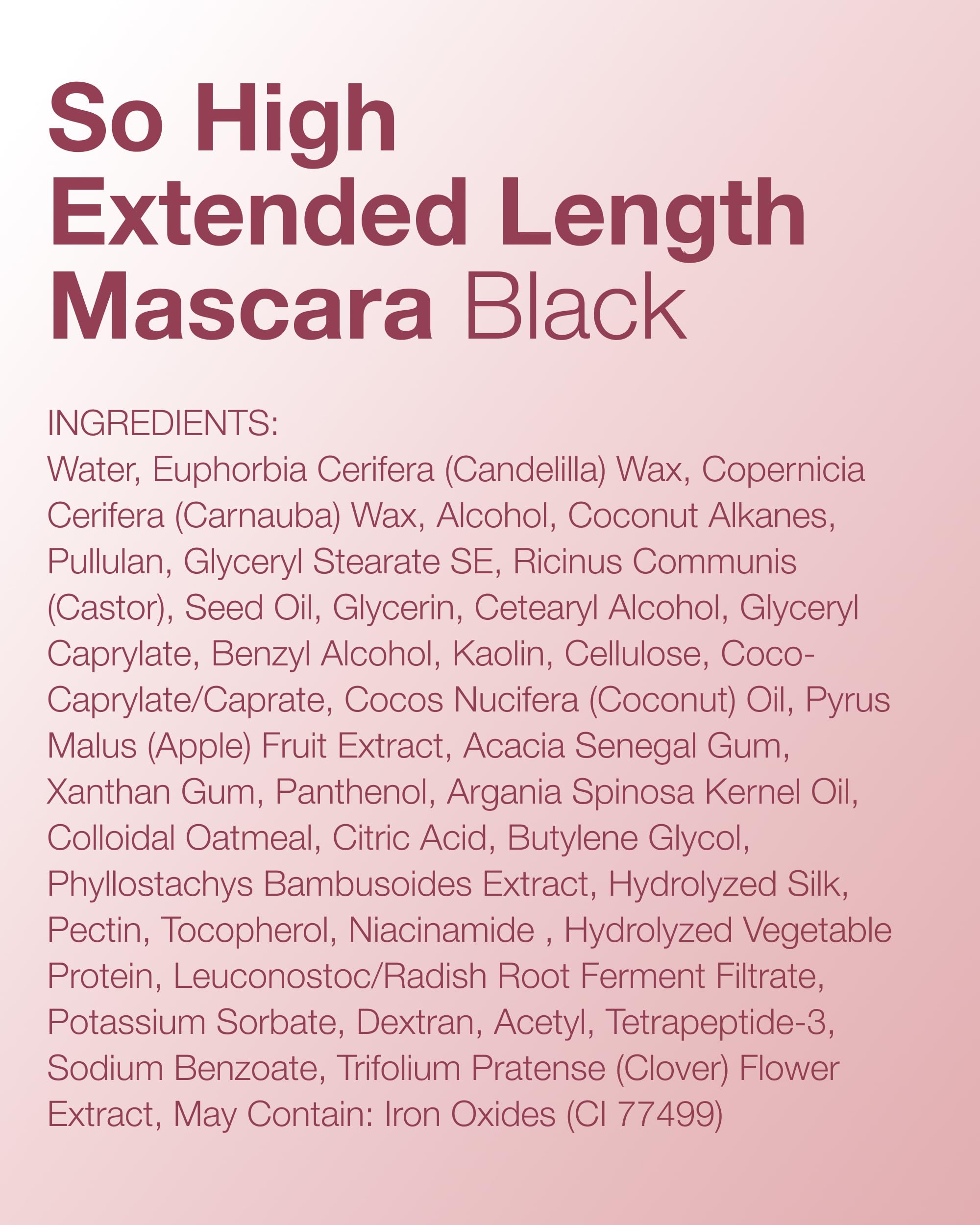 Mineral Fusion Mascara no mancha para uso diario.