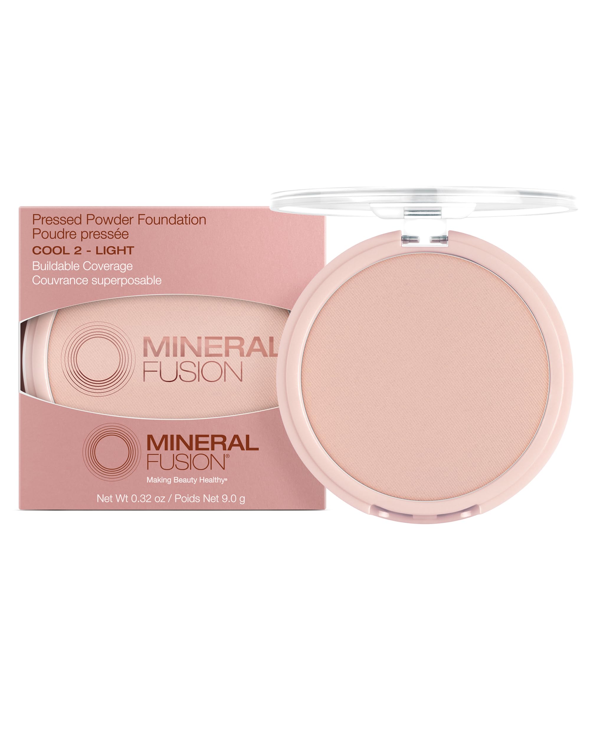 Mineral Fusion polv o compacto aplicación con brocha para un acabado suave