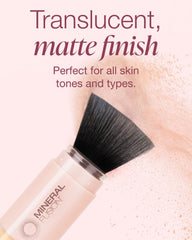 Mineral Fusion: protección UVA/UVB para rostro, con acabado mate suave.