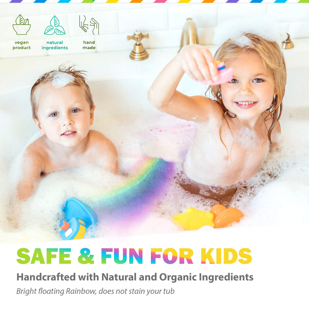 Bomba de baño Mineral Me California con manteca de karité orgánica para piel suave.