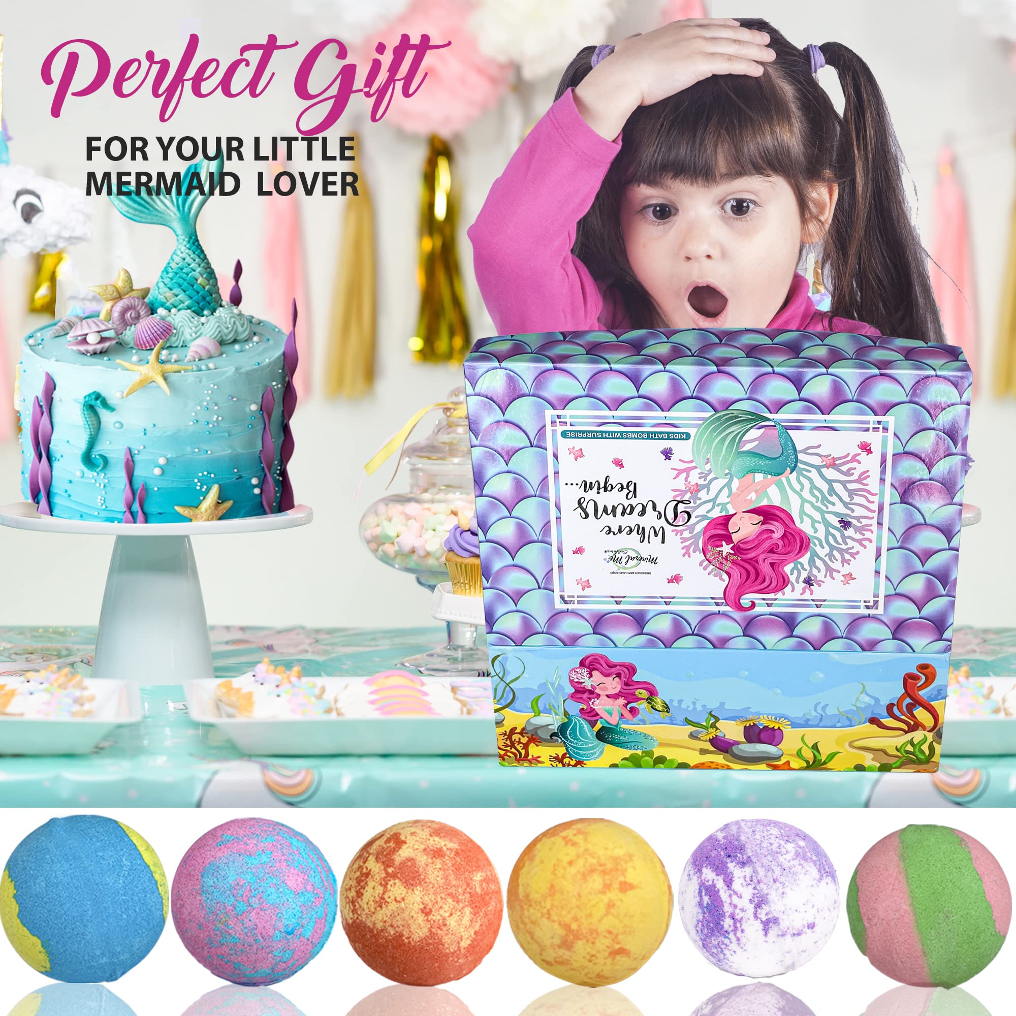 Regalo Mineral Me California: bomba de baño con sorpresa