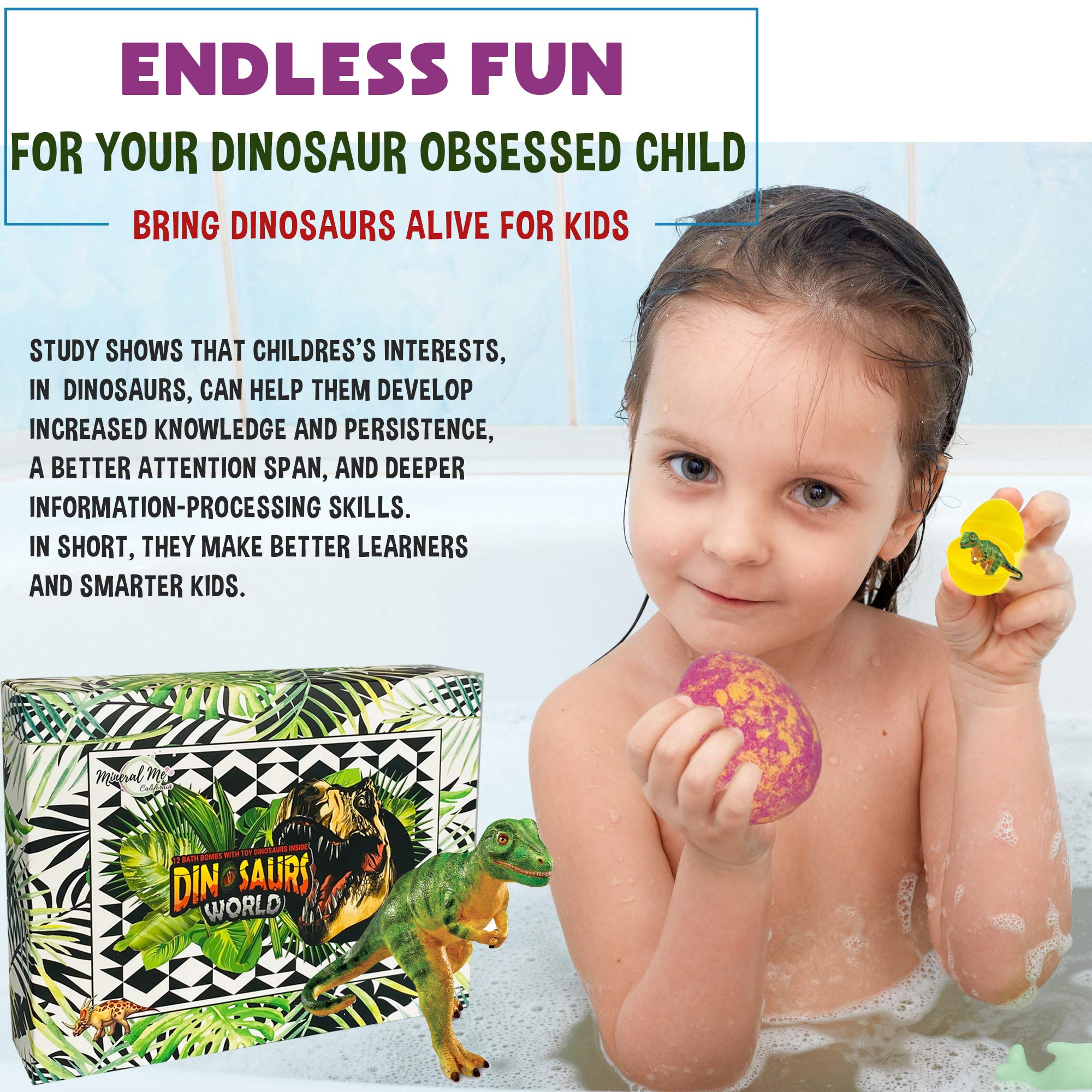 Regalo ideal para niños: bomba Mineral Me California con sorpresa