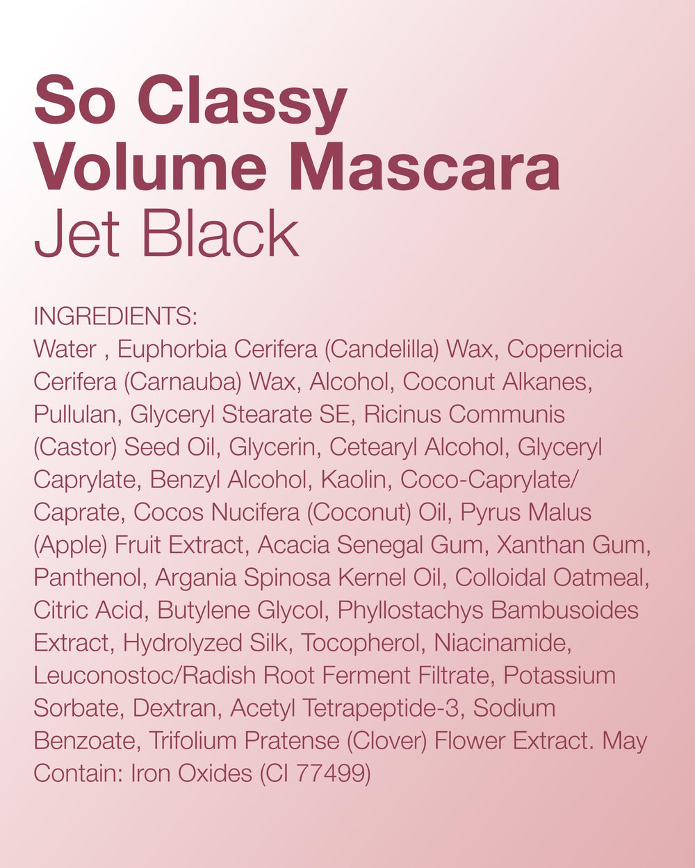 Uso diario recomendado para realzar la mirada con un toque natural.