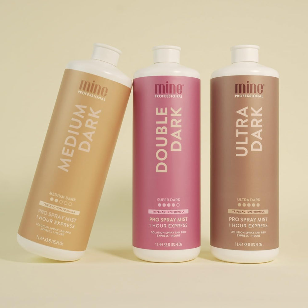 Colección bronceado tropical MineTan para diferentes niveles de experiencia.