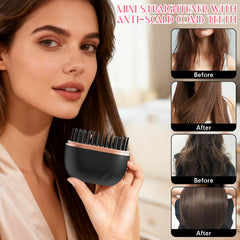 Mini alisador de pelo inalámbrico, dial de velocidades para diferentes tipos de cabello